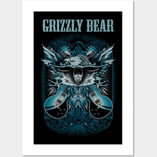 GRIZZLY BEAR BAND Posters and Art